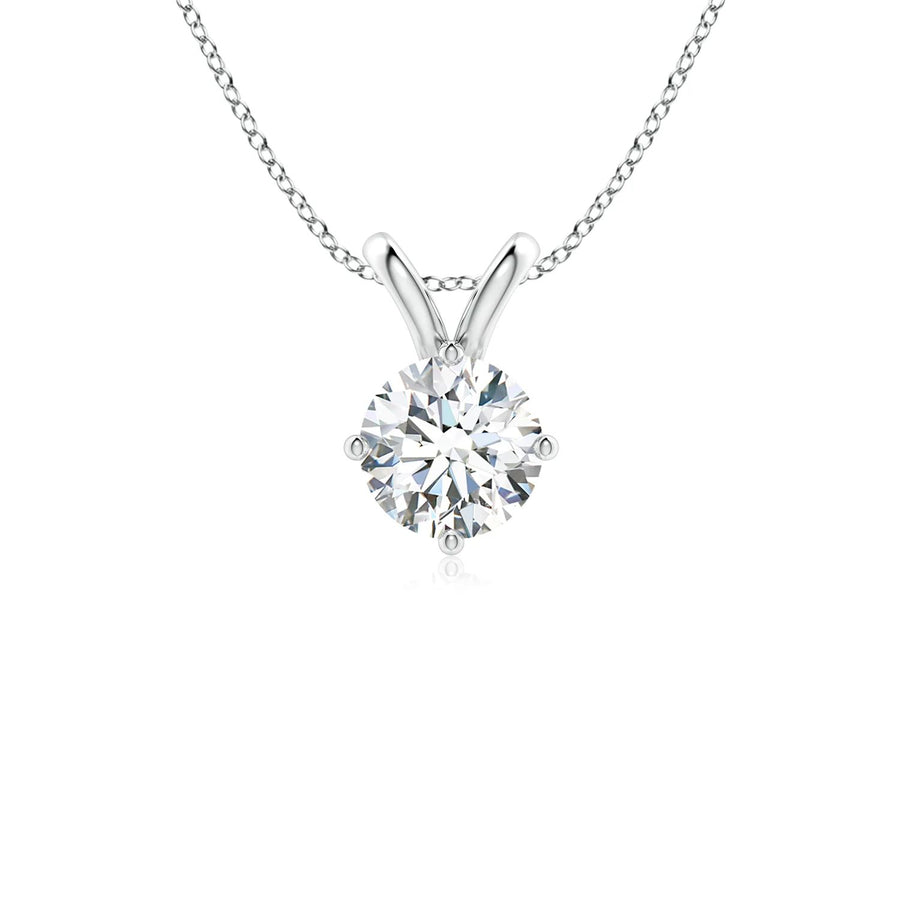 1 ct solitaire pendant