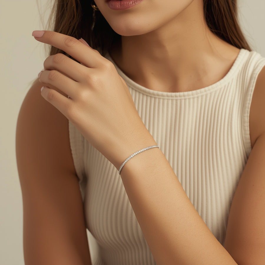 ä petite diamond tennis