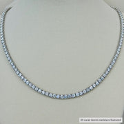 ä diamond tennis necklace 14kt gold