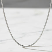 ä diamond tennis necklace