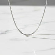 ä diamond tennis necklace 14kt gold