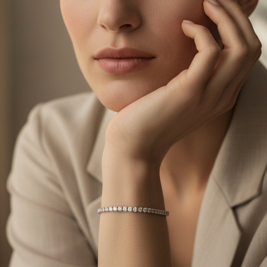 ä petite diamond tennis