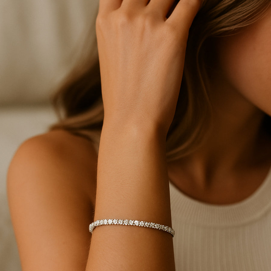 ä petite diamond tennis